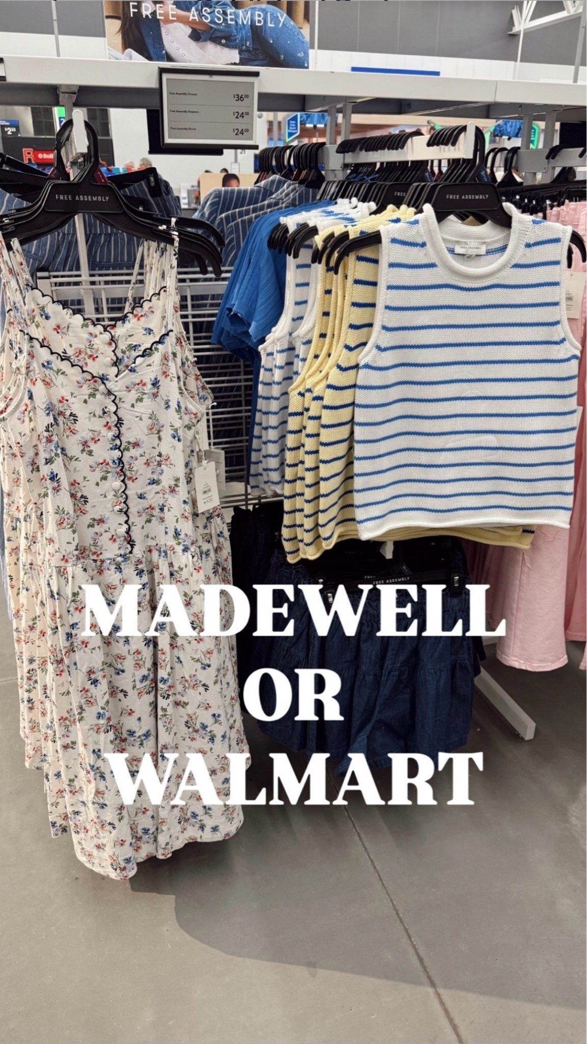 🤍 This whole collection at
Walmart looks like it came from Madewell. I am obsessed with the colors + patterns

#LTKdayinmylife #LTKootd
#LTKmomlife