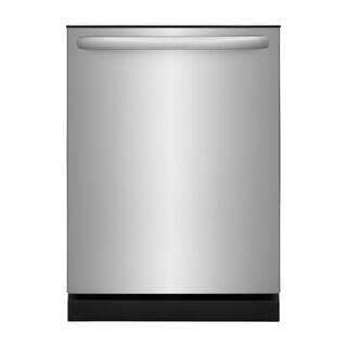 Frigidaire 24 In. in. Top Control Built-In Tall Tub Dishwasher in Stainless Steel with 4-Cycles, ... | The Home Depot