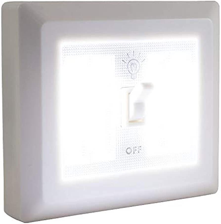 AlltroLite COB Dual LED Closet Light Switch, Battery Operated, Tap Light, Touch, Wireless Night L... | Amazon (US)