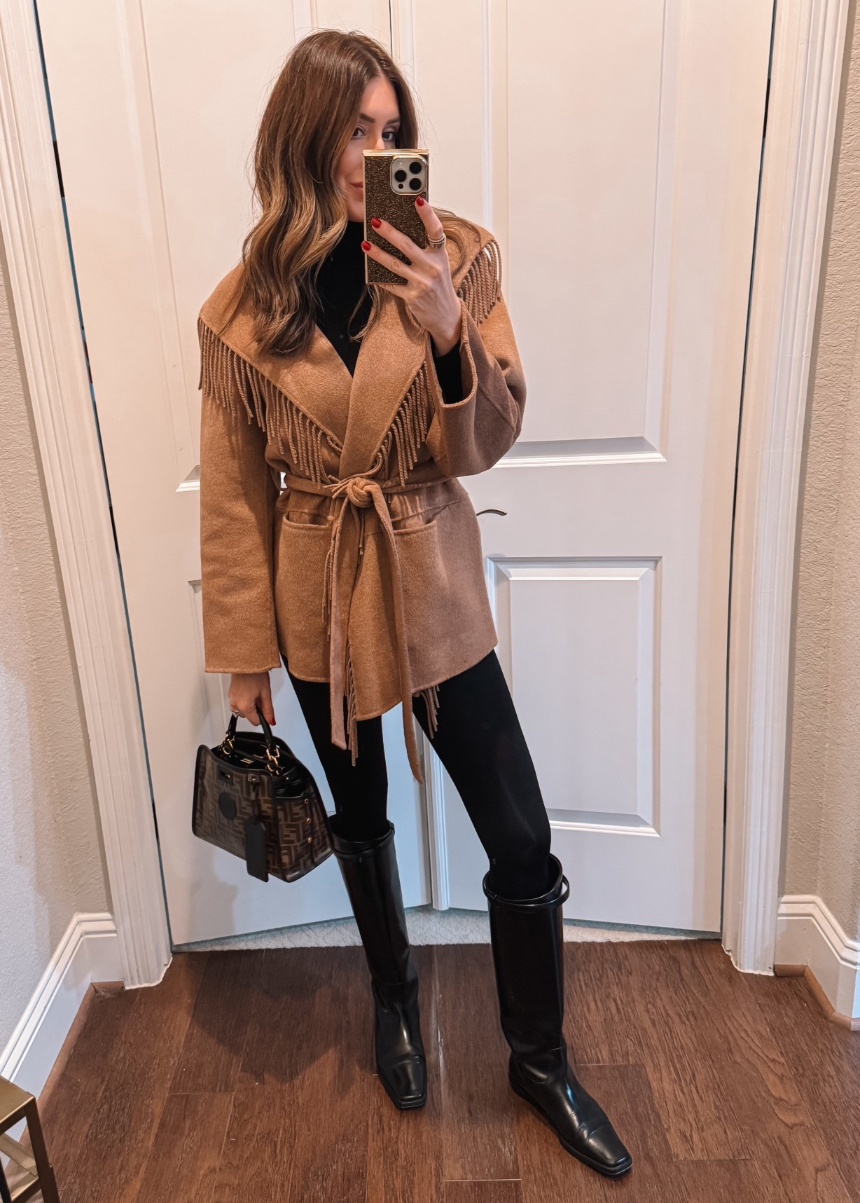 Medium in jacket, small in leggings 

#LTKootd