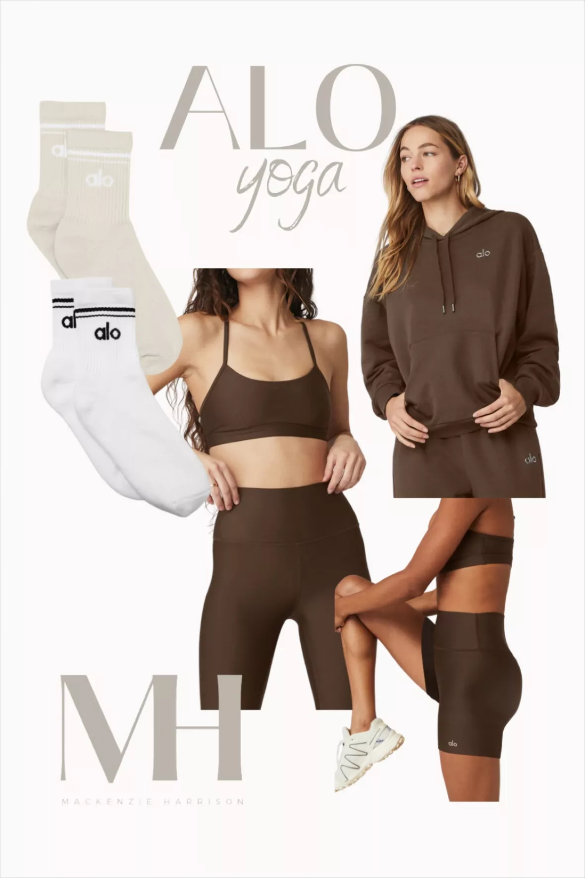 Alo Yoga Workout Brand Influencer Photography  Alo yoga, Cute gym outfits,  Workout sets outfit