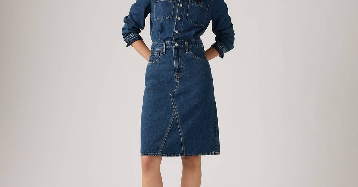 A-Line Western Midi Dress | Levi's US