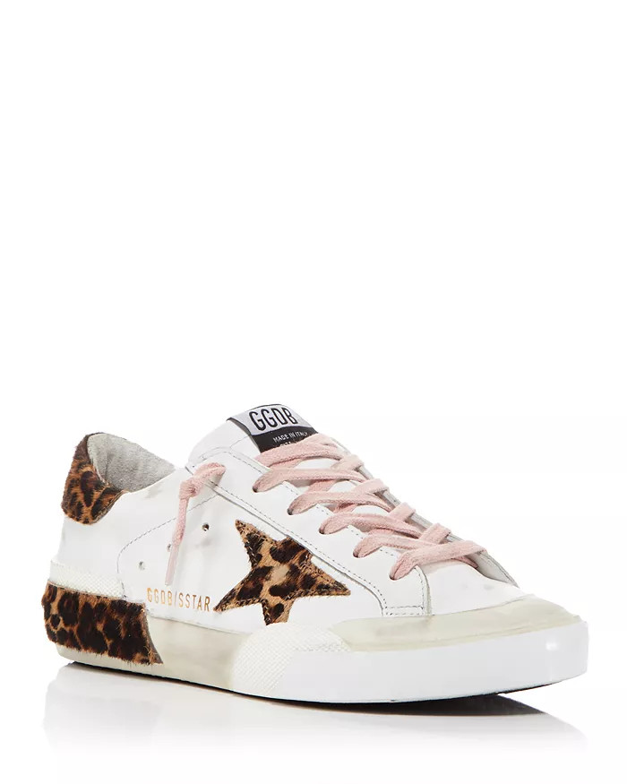 Women's Super-Star Penstar Real Calf Hair Low Top Sneakers | Bloomingdale's (US)