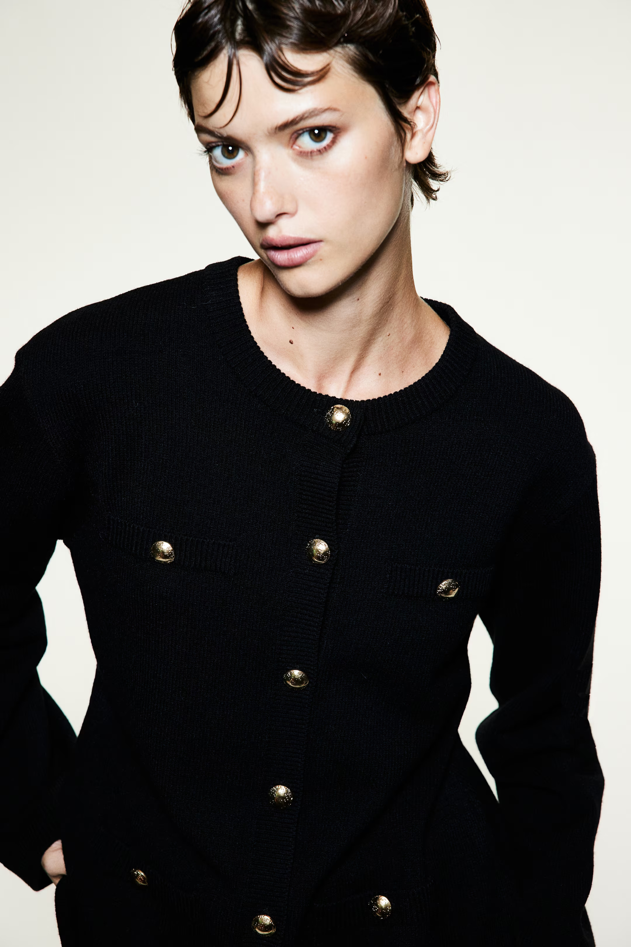 Button-Detail Cardigan | H&M (US + CA)