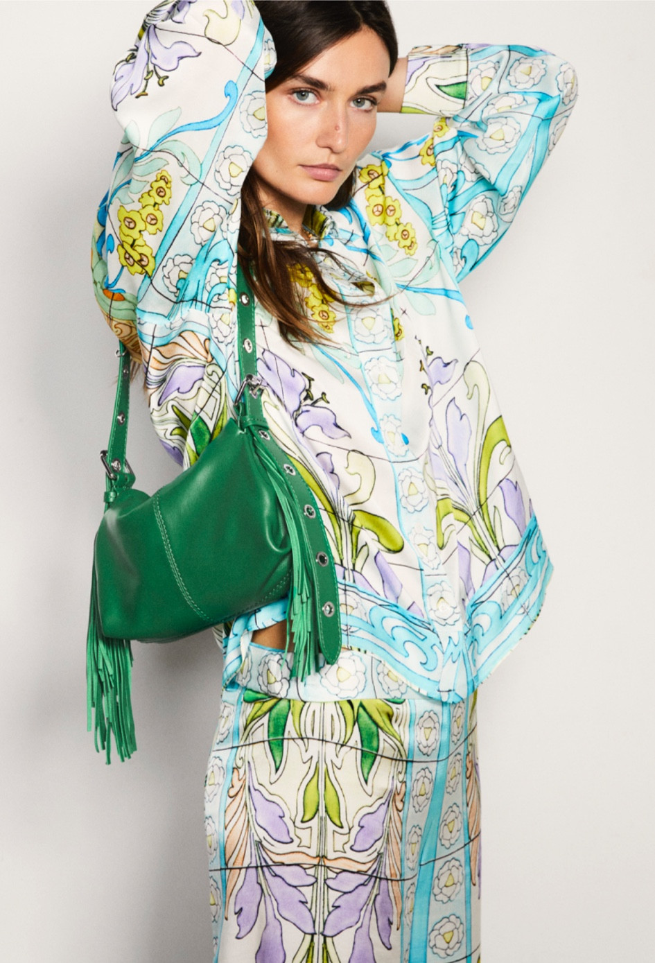 Satin-effect patterned shirt pants

Summer is just around the corner, and with it comes an irresistible urge to travel! From days on the beach to special occasions and chic evenings, the studio has created the perfect suitcase, so you can celebrate your summer in style.
This season's mos

#LTKStyleTip #LTKTravel #LTKParties