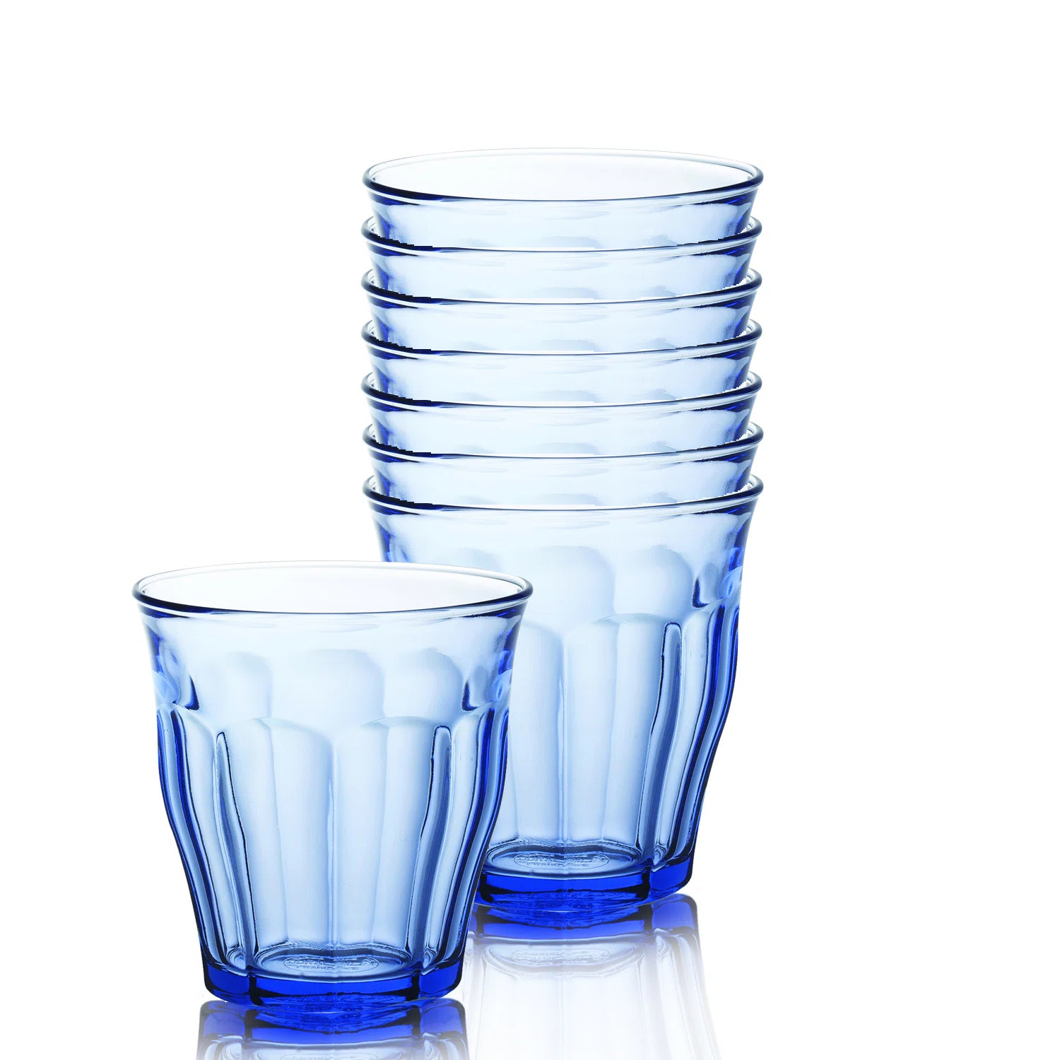 Duralex Picardie Marine Tumblers 220Ml (Set of 8) | Wayfair North America