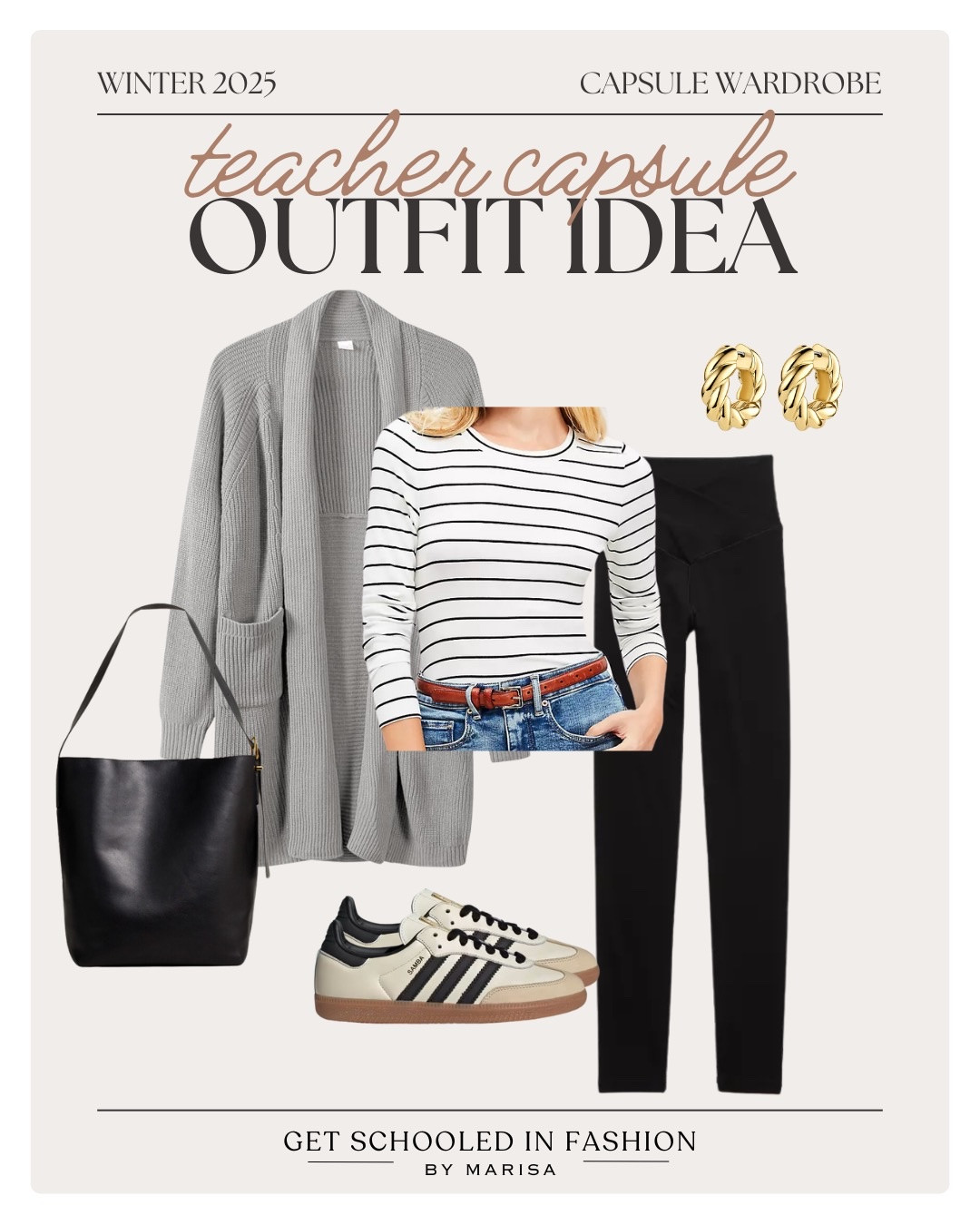 Winter capsule wardrobe for teachers featuring versatile layers, cozy knits, and comfortable staples perfect for the classroom and beyond. Build a wardrobe that works as hard as you do this season.

#LTKSeasonal #LTKStyleTip #LTKFindsUnder100