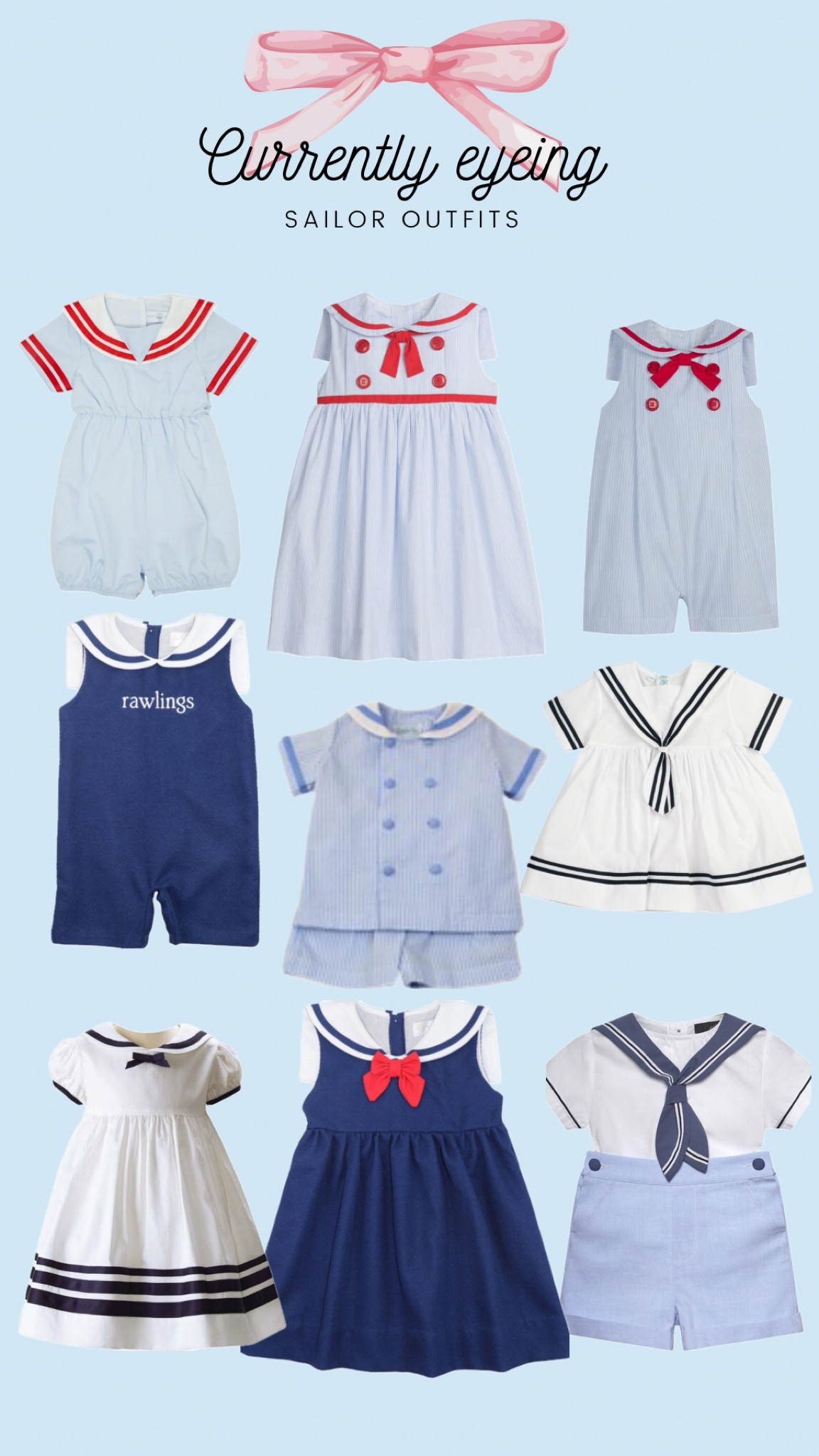 Toddler boy & girl sailor outfits & sibling sets 

#LTKbaby #LTKkids