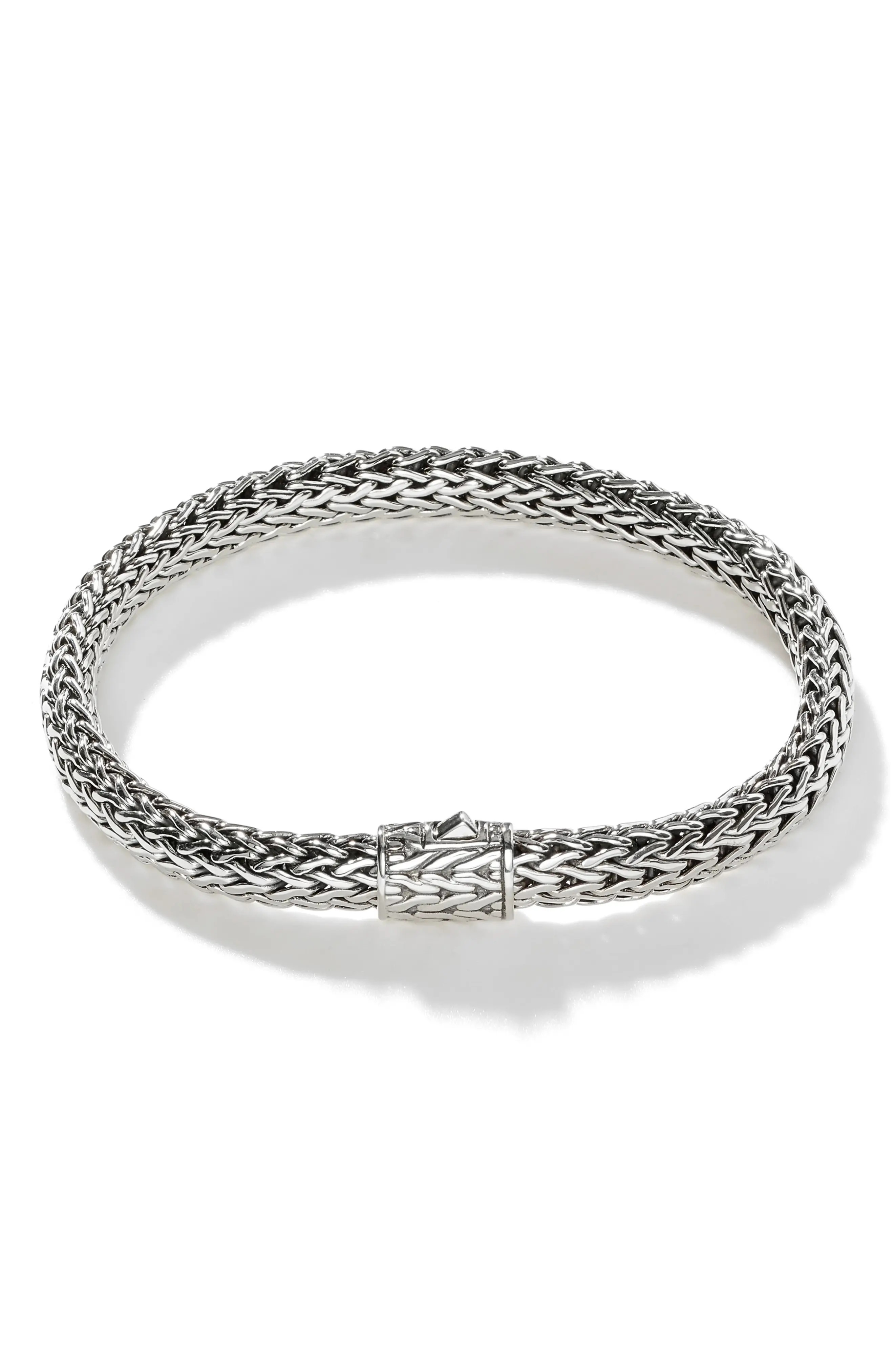 John Hardy Classic Chain Bracelet in Silver at Nordstrom, Size X-Small Us | Nordstrom