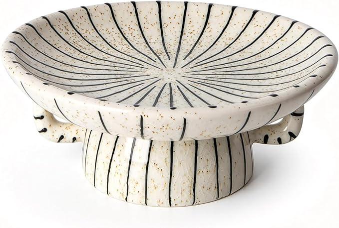 DOWAN 10.5'' Large Decorative Bowls, Handcrafted Ceramic Bowls for Home Decor, Centerpieces for T... | Amazon (US)