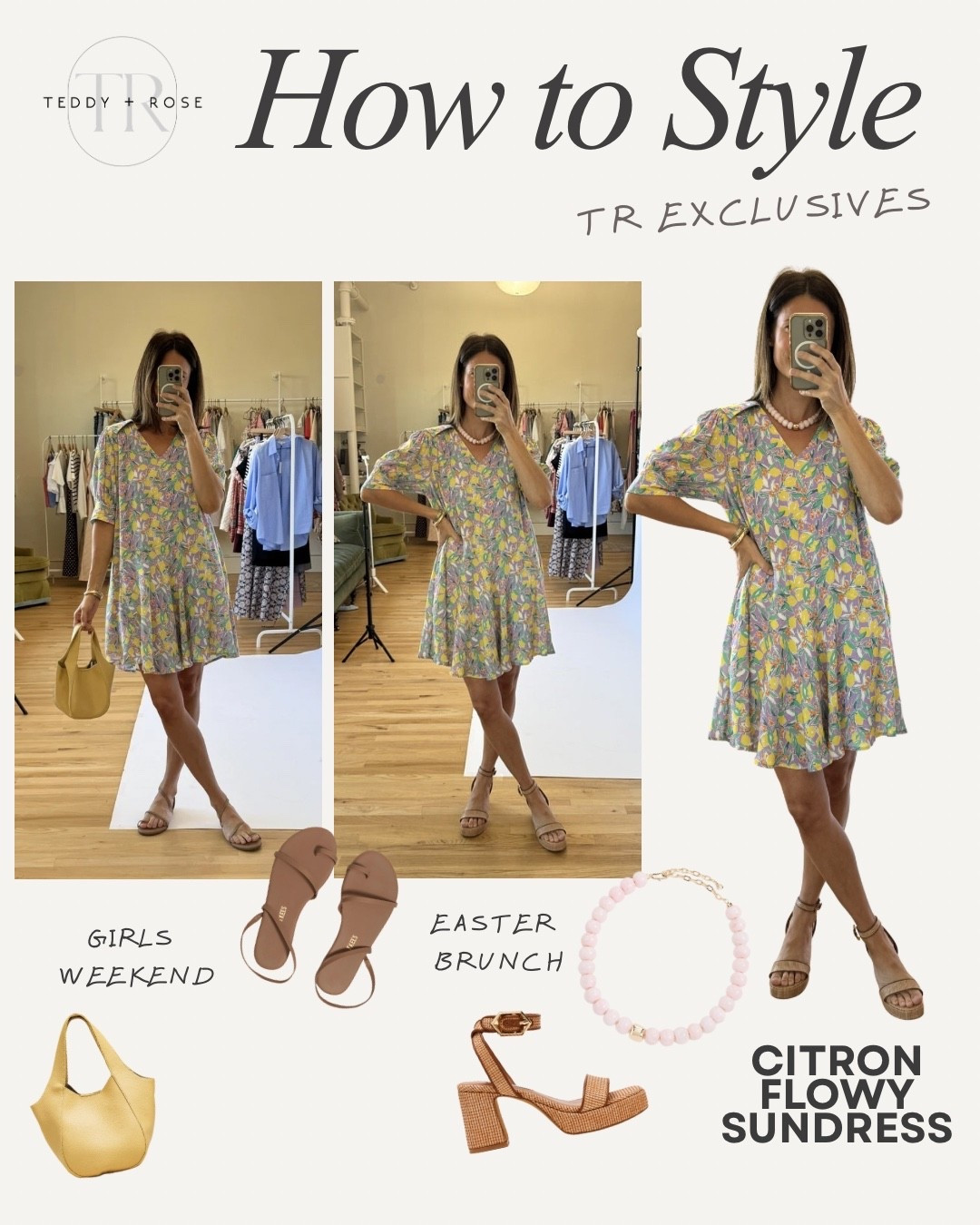 Our Citron Flowy Sundress is a staple for this summer!! See how we styled it ✨

#LTKootd #LTKgrwm #LTKdayinmylife