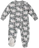 absorba Baby Boys Sleeper, Modern Silver, 3-6 Months | Amazon (US)