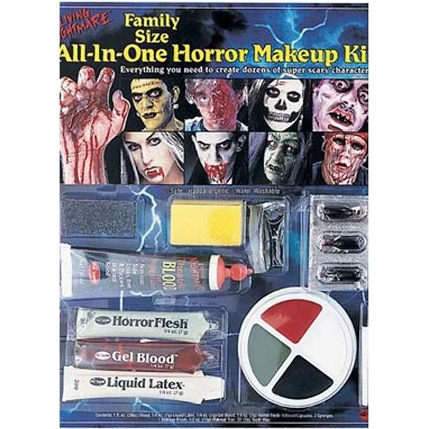 All-in-One Horror Kit Halloween Makeup | Walmart (US)