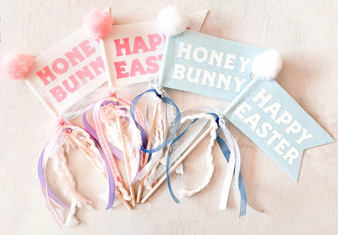 Easter Pennant Flag | Etsy (US)