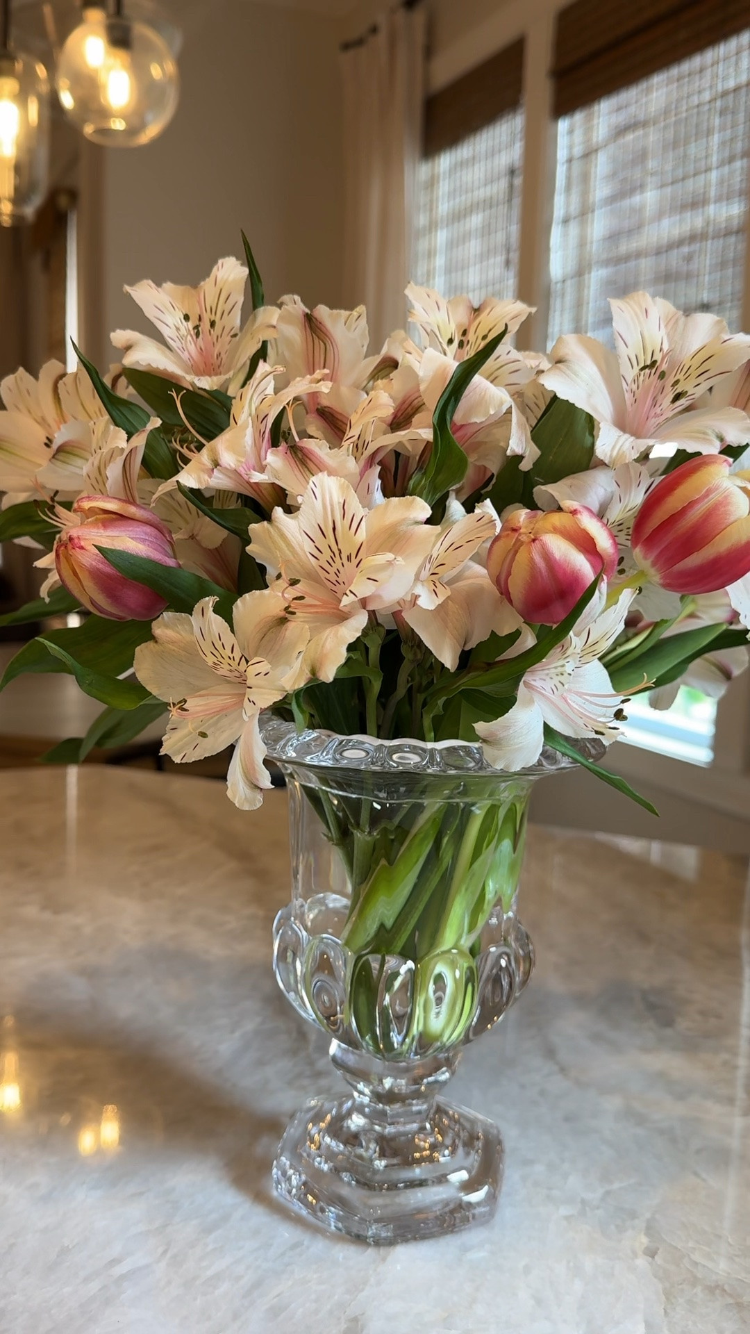 The most gorgeous glass vase.