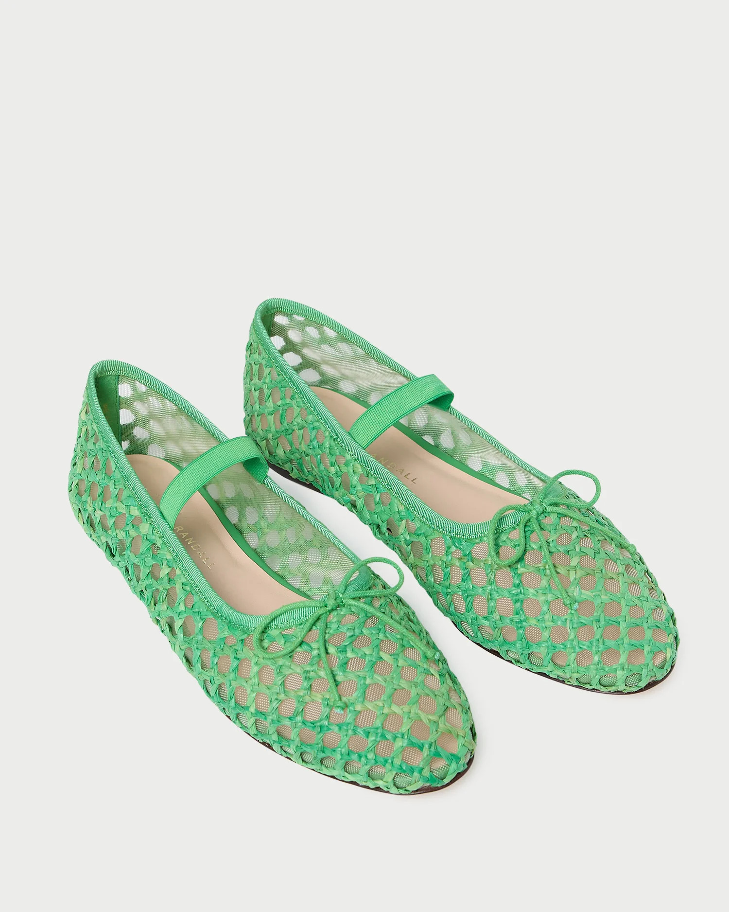 Leonie Green Crochet Ballet Flat | Loeffler Randall
