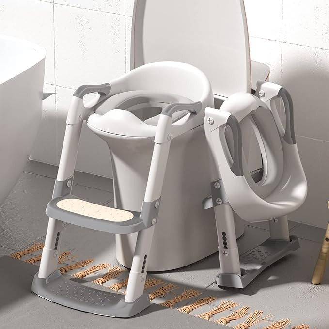 FAYDUDU Potty Training Seat with Step Stool Ladder Toddler Potty Seat for Toilet Seat Kids Potty ... | Amazon (CA)