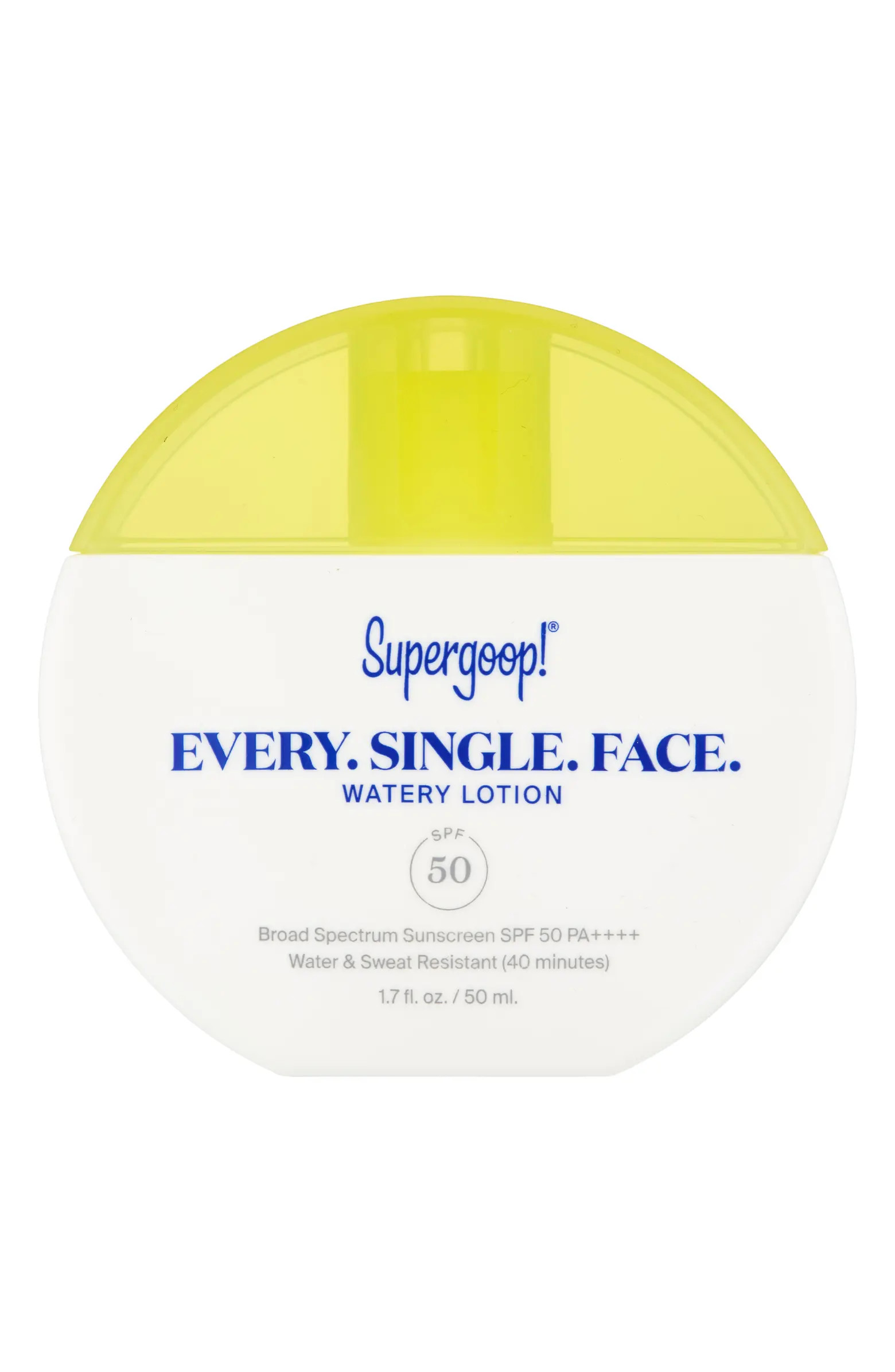 Supergoop!® Every Single Face Watery Lotion Sunscreen SPF 50 | Nordstrom | Nordstrom