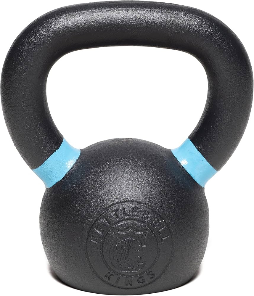 Kettlebell Kings Powder Coated Kettlebell Weights - 9-97 lb Strength Training Kettlebells for Men... | Amazon (US)