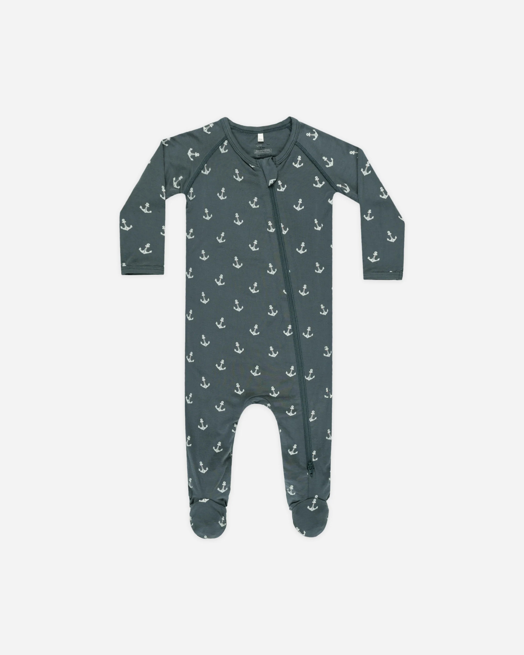Footed Pajamas || Anchors | Rylee + Cru
