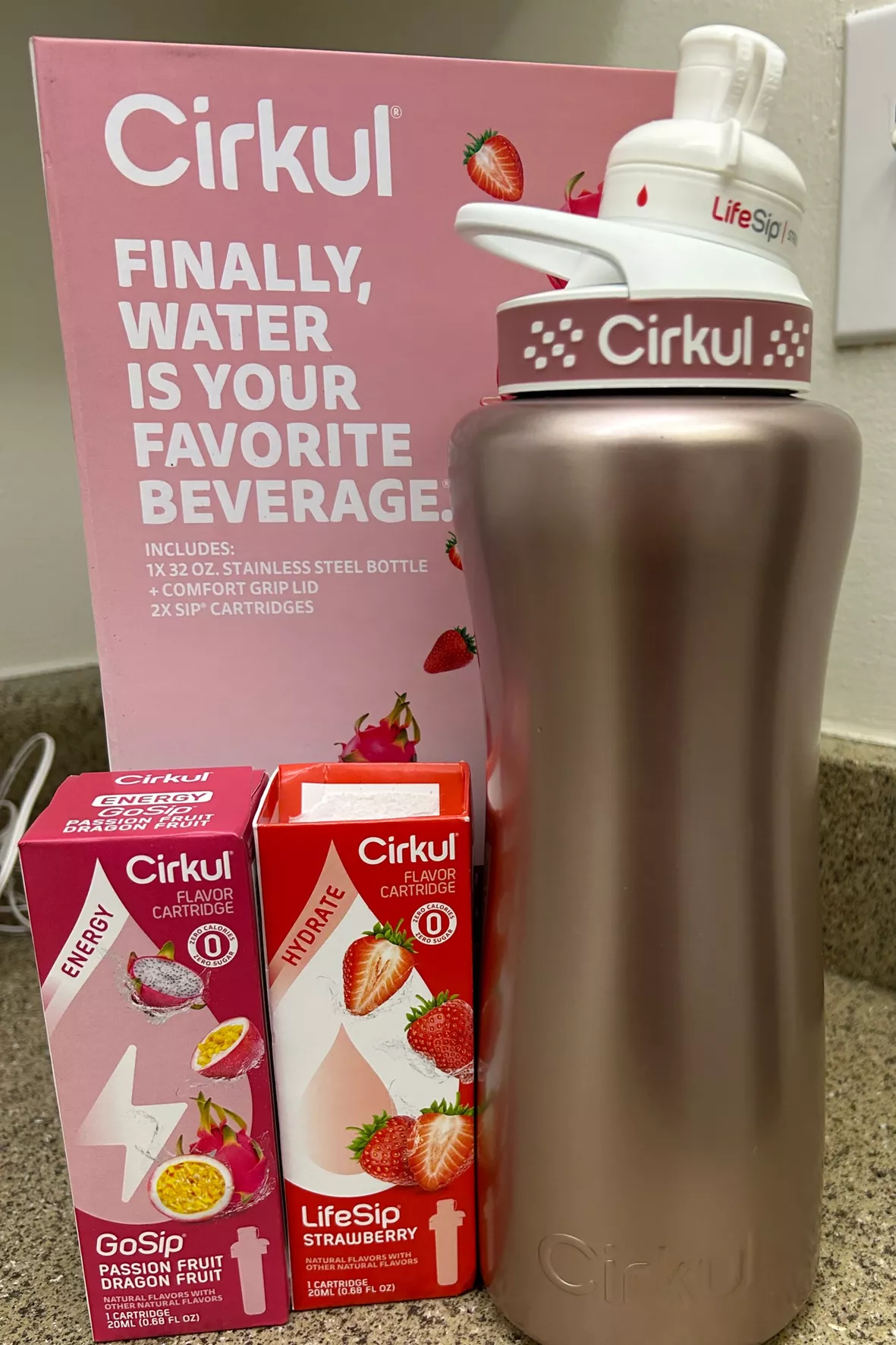 Look through our CX: Limited Edition: Rose Gold 22oz Stainless Steel Bottle  & Lid Cirkul to find Your The Perfect Find Your Perfect