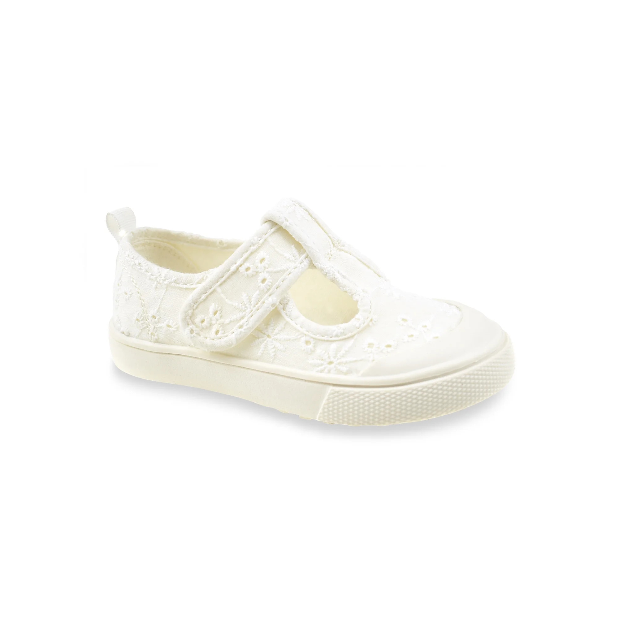 Wonder Nation Toddler Girls Canvas Mary Jane Sneaker | Walmart (US)