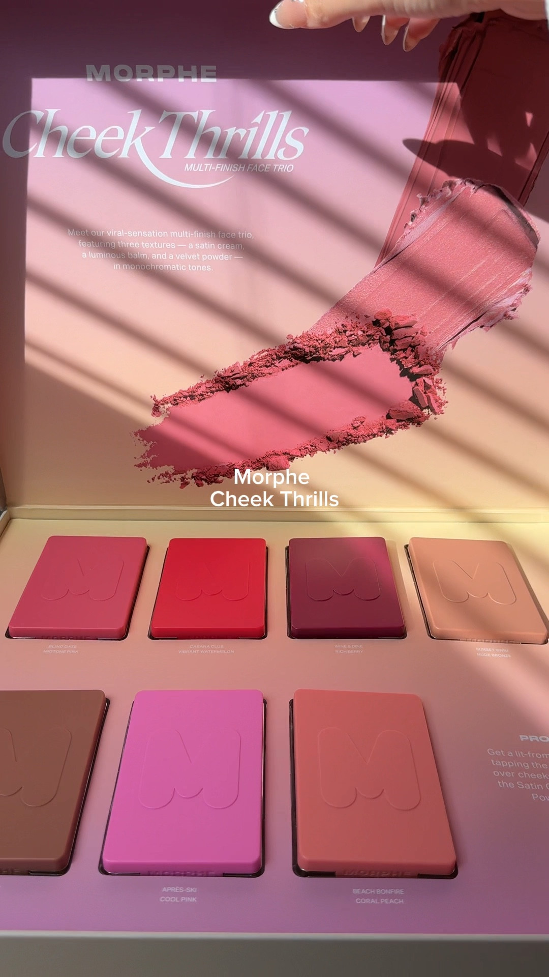 New morphe cheek thrill blushes 

#LTKBeauty