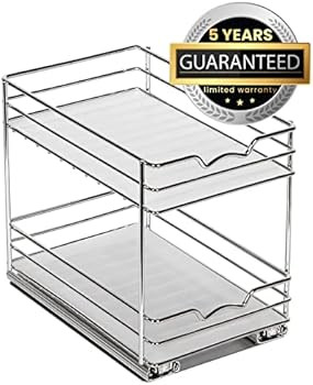 HOLDN’ STORAGE Spice Rack Organizer for Cabinet, Heavy Duty - Pull Out Spice Rack 5 Year Warran... | Amazon (US)