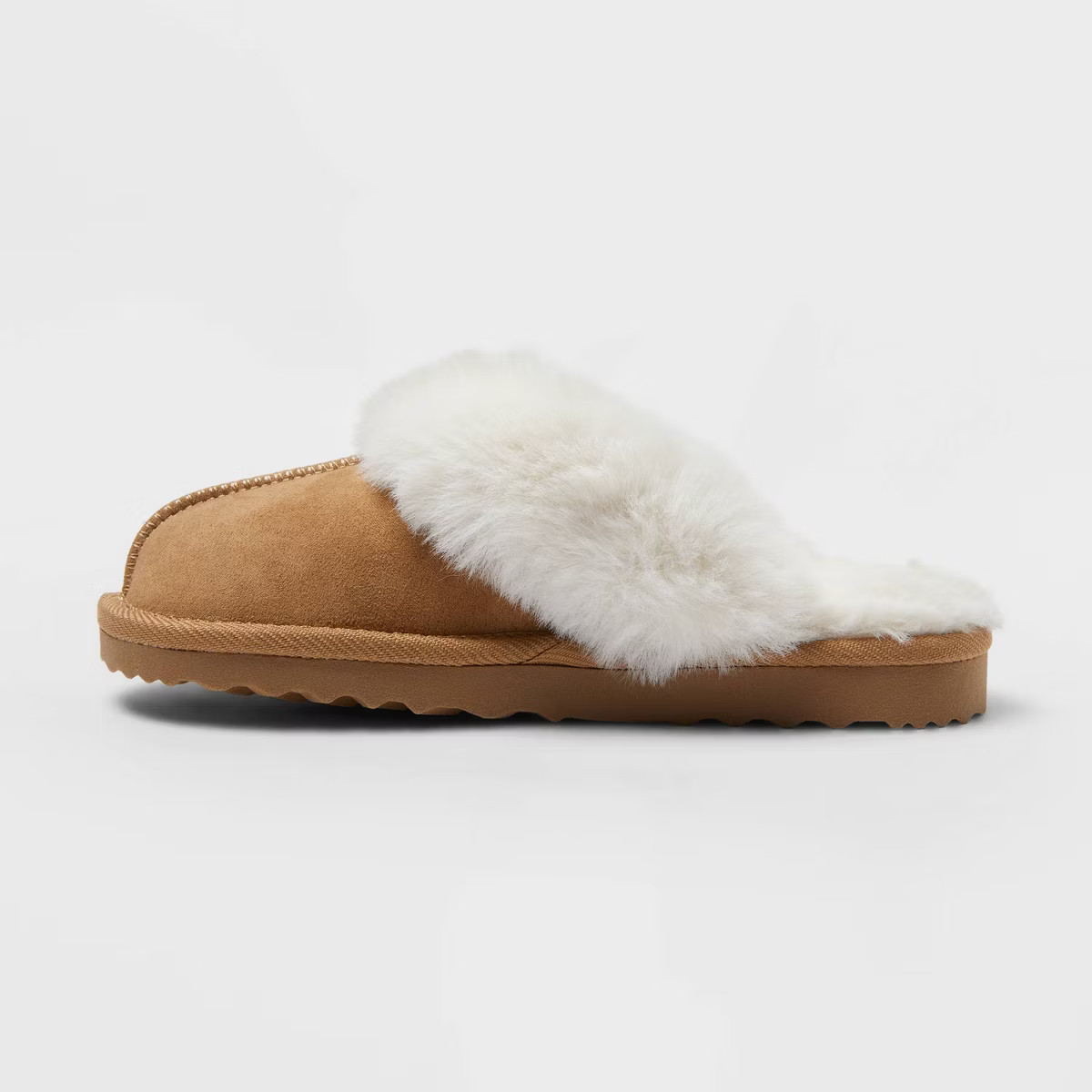 Kids' Inez Scuff Slipper - Cat & Jack™ Brown 13 | Target