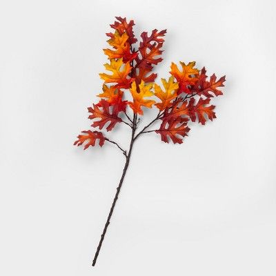 Faux Autumn Leaf Stem - Threshold™ | Target