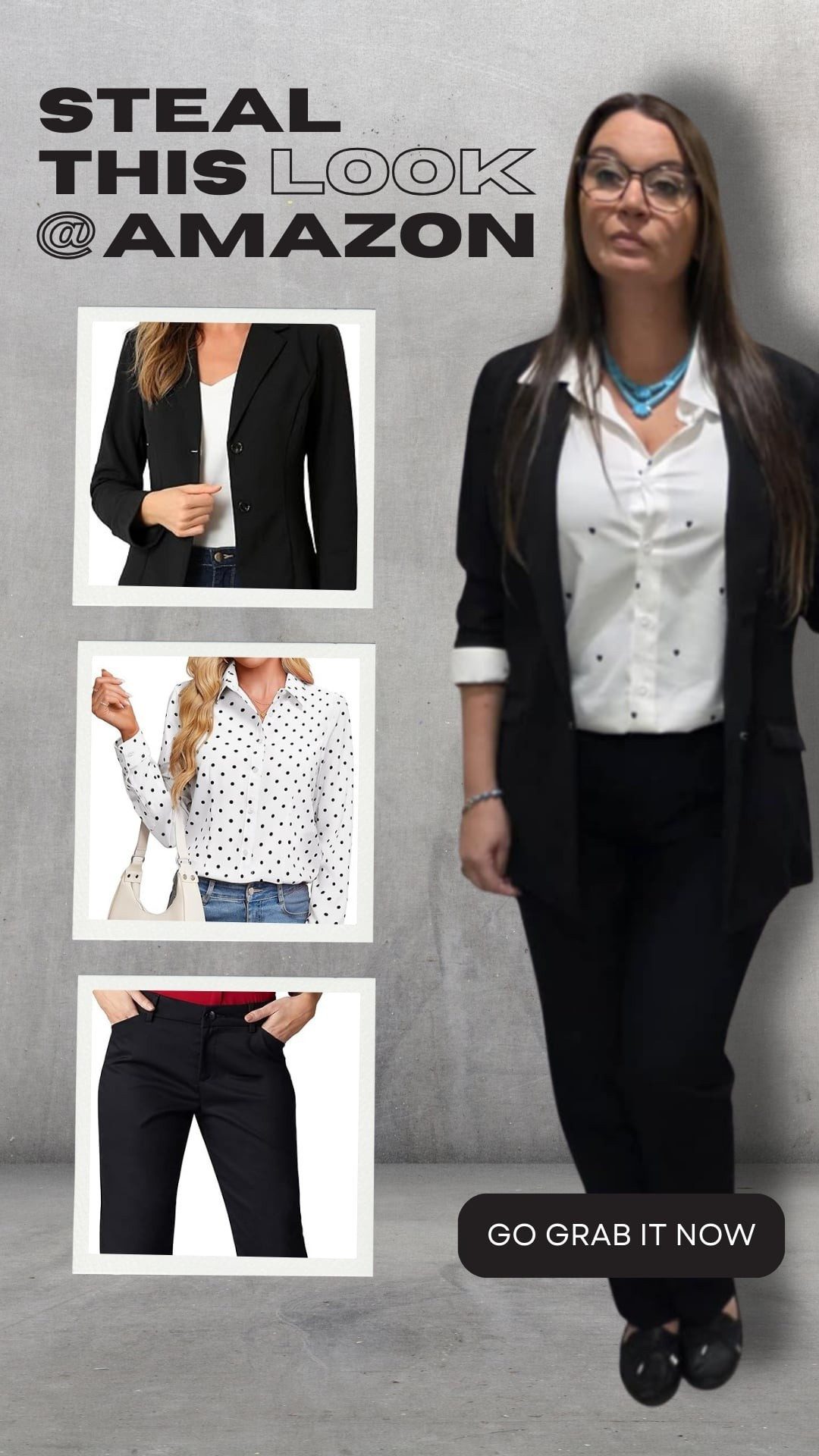 This outfit is the perfect balance of sleek and statement which is a simple black tank top, a tailored black blazer, and flowy floral wide-leg pants that bring the look to life. It’s effortless, versatile, and chic, perfect for brunch, events, or those “desk to dinner” days when you want to feel put-together without trying too hard.The exact look may not be available anymore, but I’ve linked similar styles from Amazon on my LTK so you can recreate this vibe with just a few clicks.Shop it now through my LTK and bring your wardrobe from polished basics to unforgettable style.

#LTKActive #LTKStyleTip #LTKWorkwear
