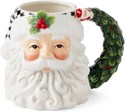 Spode Christmas Tree Santa Toby Mug - Festive Coffee Mug with Charming Decorative Santa Design - ... | Amazon (CA)