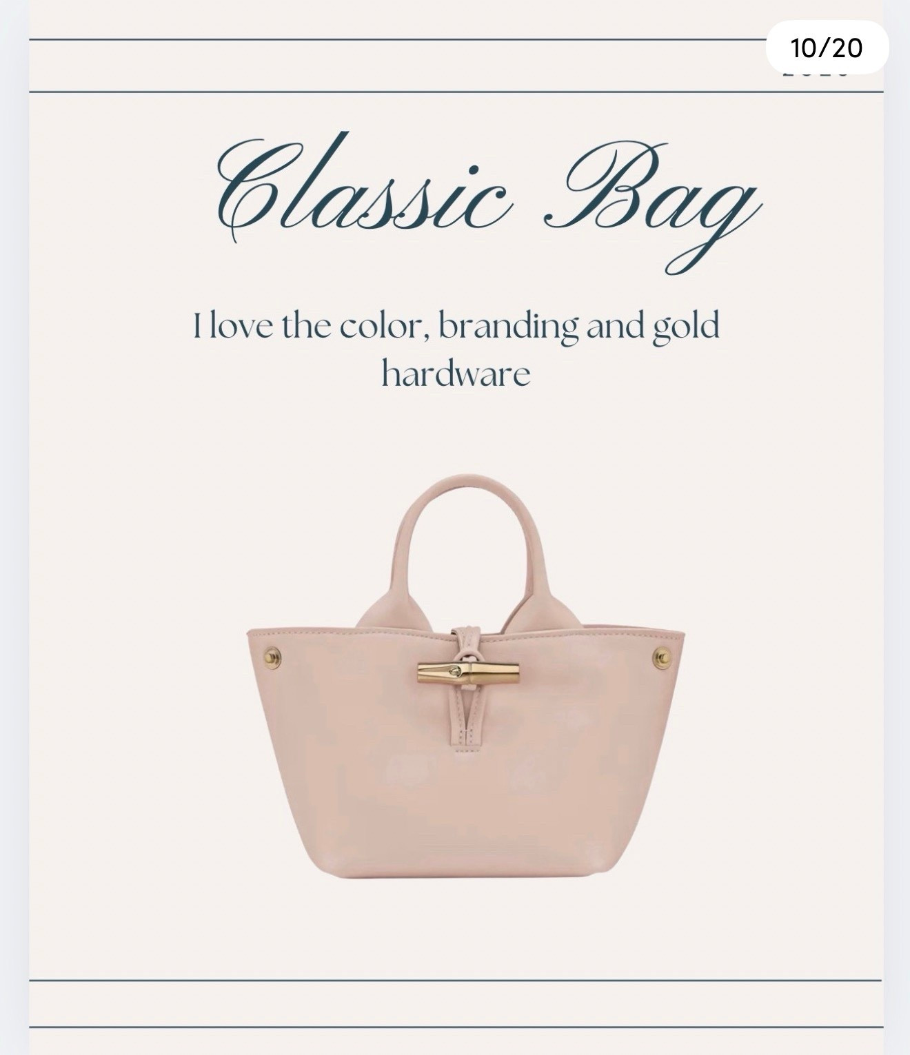 Viral! This classic bag in the beautiful neutral color is the perfect go-to for any occasion! s

#LTKOver40 #LTKMidsize