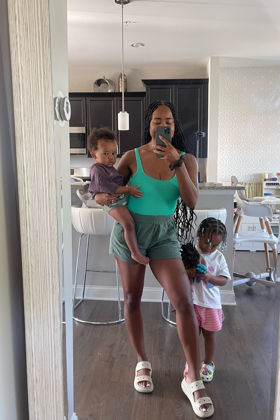 Mom OOTD - Heading to the beach 🌊 #momswim #momootd 

#LTKSwim #LTKFamily #LTKKids