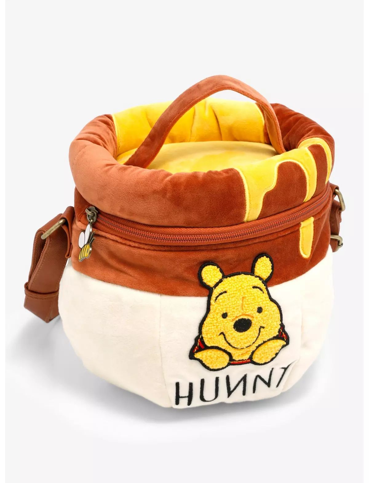 Disney Winnie The Pooh Honey Pot Figural Plush Crossbody Bag | Hot Topic