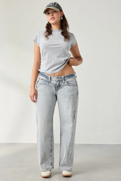 BDG Kayla Straight Leg Low-Rise Jean | Urban Outfitters (US and RoW)