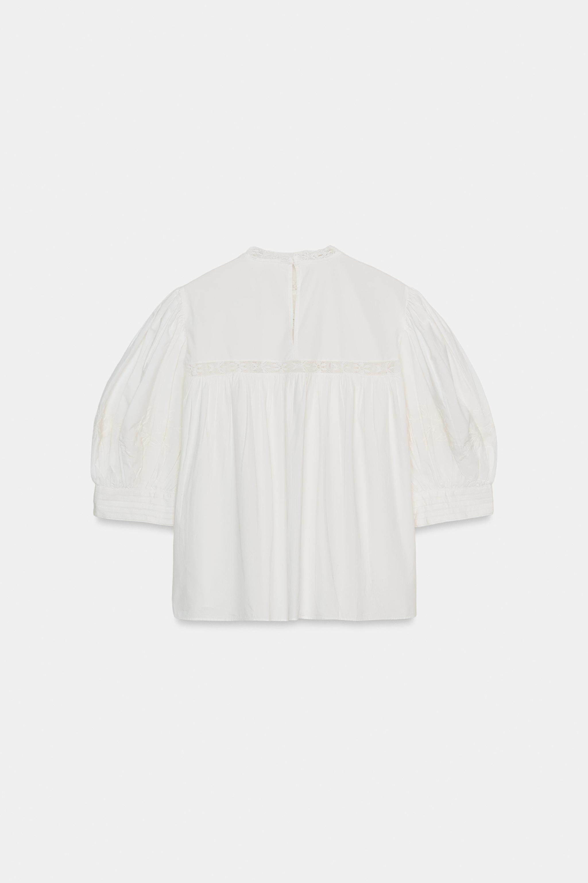 EMBROIDERED SHIRT ZW COLLECTION | Zara US