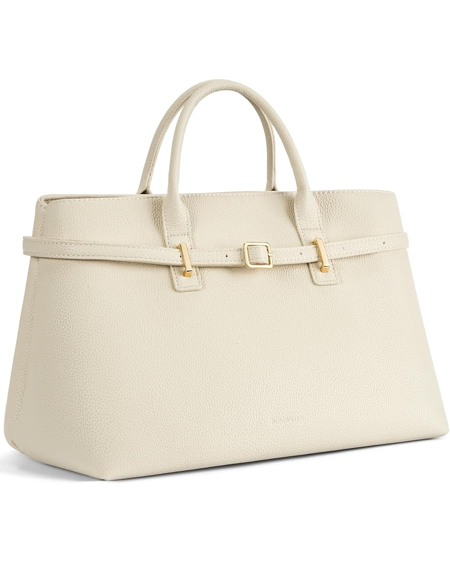 BOSTANTEN Work Tote Bags for Women Suede Leather Top Handle Satchel Crossbody Bag shoulder Purse ... | Amazon (US)