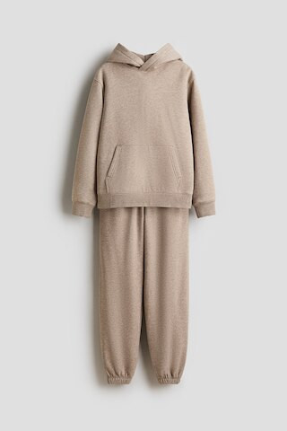 H & M - 2-Piece Hoodie and Joggers Set - Brown | H&M (US + CA)