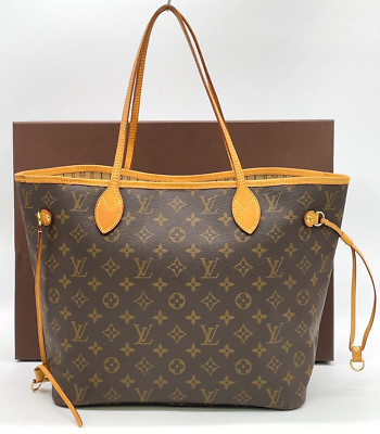 Auth Louis Vuitton Monogram Neverfull MM M40156 Tote Bag W/Box NS070992  | eBay | eBay UK