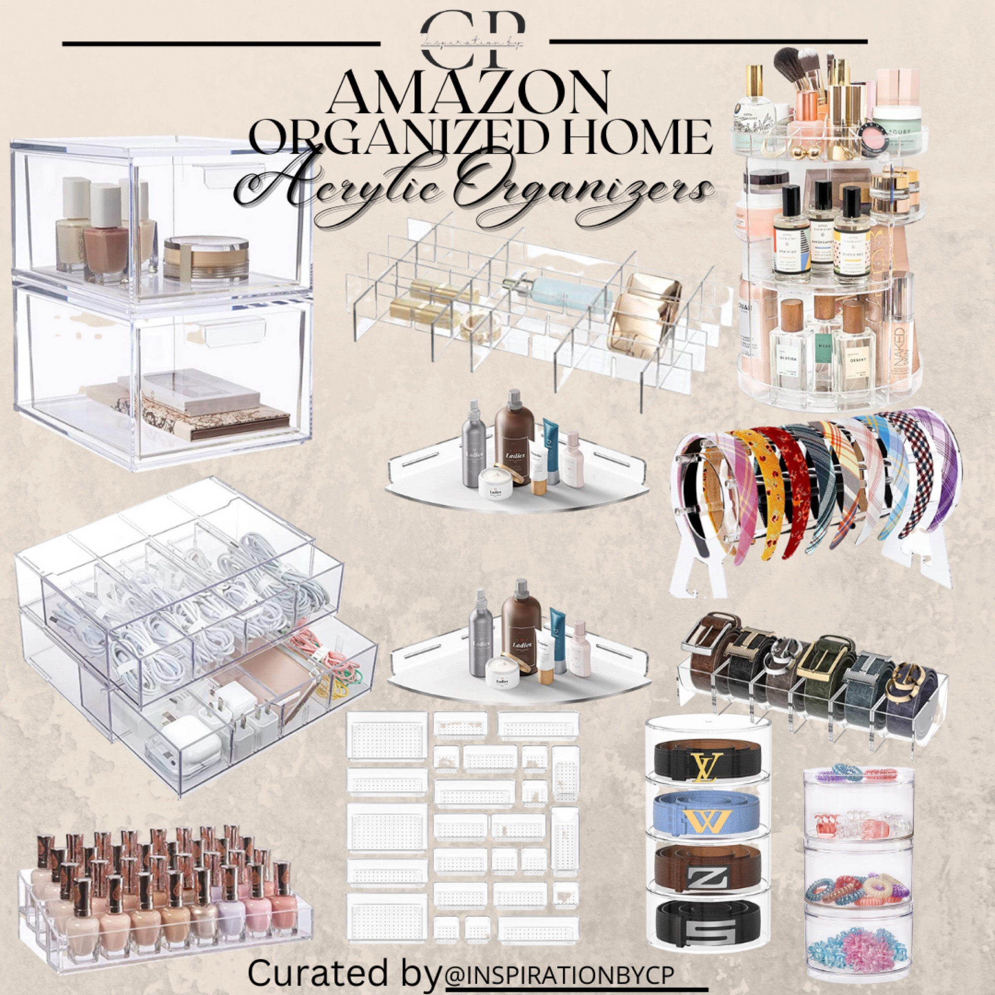 Amazon Acrylic Organizers
#amazonhome #amazonorganizers #homeorganization #founditonamazon #amazonfinds 

#LTKhome #LTKFind #LTKunder50