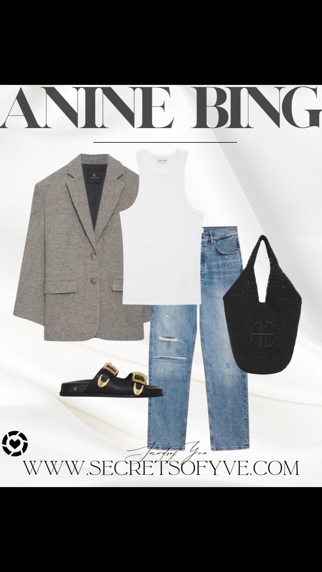 Secretsofyve: Outfit of the day @aninebing Wedding guest bag. Gift ideas. Quiet luxury
#Secretsofyve #ltkgiftguide
Always humbled & thankful to have you here.. 
CEO: PATESI Global & PATESIfoundation.org
@secretsofyve : where beautiful meets practical, comfy meets style, affordable meets glam with a splash of splurge every now and then. I do LOVE a good sale and combining codes! #ltkstyletip #ltksalealert #ltkfamily #ltku #ltkfindsunder100 #ltkfindsunder50 #ltkover40 #ltkplussize #ltkmidsize #ltktravel #ltkparties #ltkitbag  #ltkholiday #ltkootd  #ltkwedding secretsofyve

#LTKootd #LTKSeasonal #LTKvlog