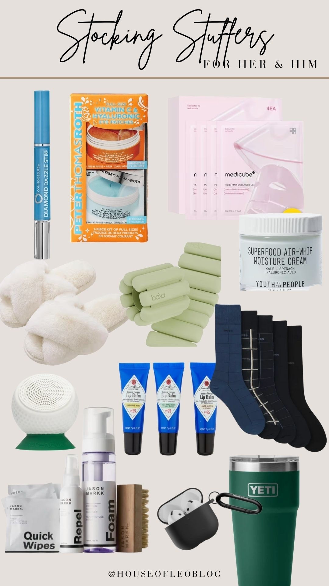 Stocking stuffer ideas for him and her! 

#LTKGiftGuide #LTKHoliday