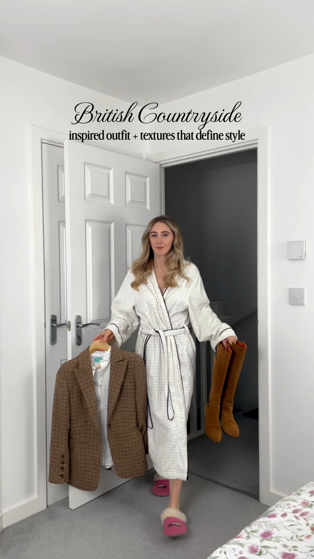 The best kept secret to British Countryside style 🇬🇧 

It’s all about the textures you build within your outfit, but nothing to over powering. Keep your base simple & build your textures around the simplicity of your outfit for an effortlessly classic look ✨

Comment “SHOP” & I’ll DM you the links to my outfit 🔗 

#LTKspring #LTKjeans #LTKstyletip