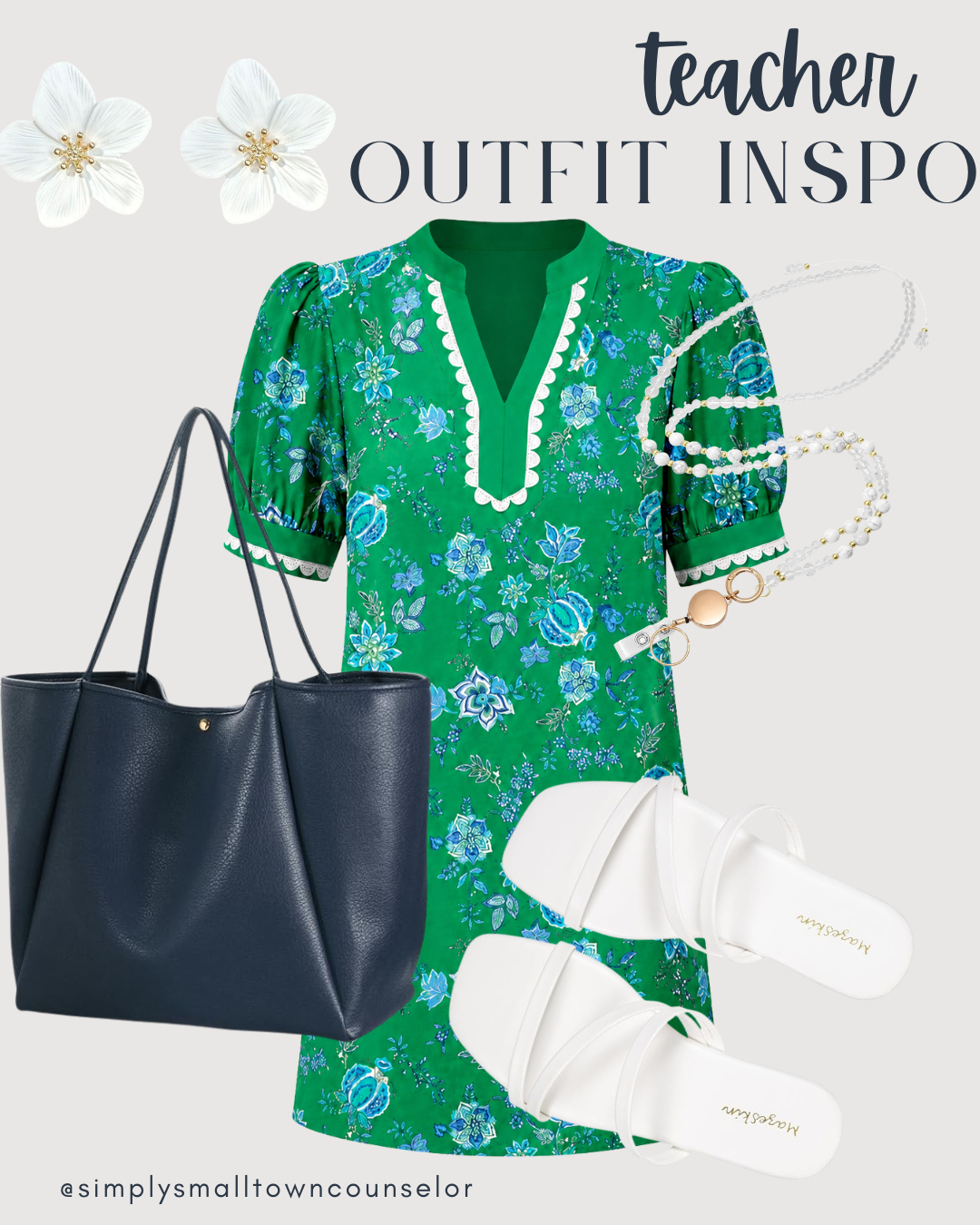 Can you please help me with a caption for this teacher outfit inspo? 

 #LTKWorkwear