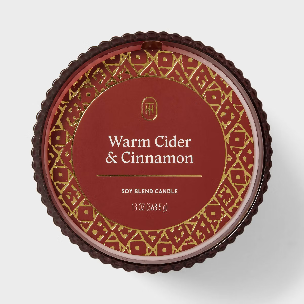 2 Wick Ribbed Glass Candle 13oz - Threshold™ | Target