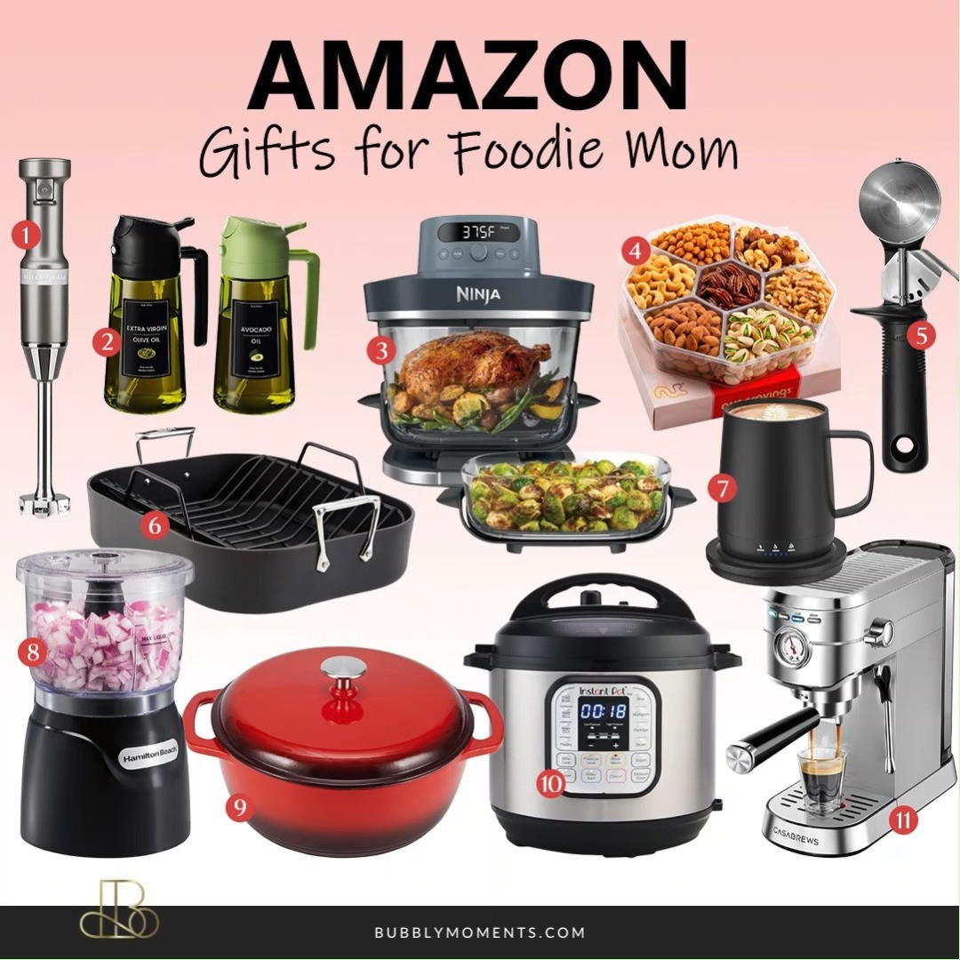 Perfect gift ideas for the foodie mom who loves spending time in the kitchen 🍳✨ These finds are all about making cooking easier, more fun, and a little more special every day. From useful kitchen tools to fun gadgets and cozy touches, everything is picked to match her love for food and home cooking.
Whether she enjoys baking, trying new recipes, or preparing meals for the family, these gifts are both practical and thoughtful. They’re the kind of things she’ll actually use and appreciate daily. A simple way to celebrate her passion and make her feel extra loved 💝
Save this for later or share with someone looking for the perfect gift for mom.
#LTKMothersDay #LTKmomlife #LTKFinds #giftideas #foodiegifts #mothersday #giftforher #kitchenfinds #homecooking #foodielife #amazonfinds #kitchenessentials #baking #homechef #cozykitchen #giftguide #momlife #thoughtfulgifts #kitchenmusthaves #easygifts 

 