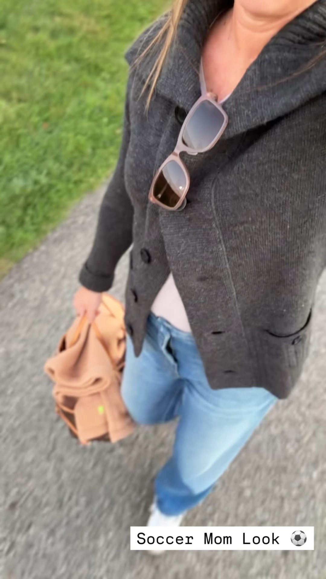 Tonight’s soccer mom look: relaxed-fit jeans, a cozy tee, and an open cardigan for effortless style. Adidas Sambas keep it comfy and cool, and my Louis tote holds all the kid chaos with a side of chic ✨ #LTKStyle #SoccerMomLook #ComfyChic



#LTKdayinmylife #LTKmomlife #LTKootd