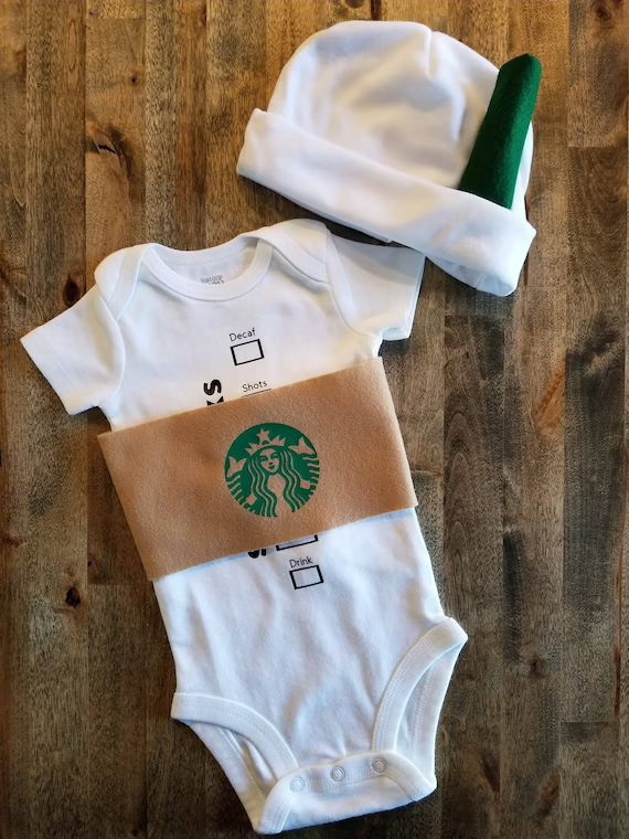 Hot Coffee Cup Costume for Baby!  Adorable hot cup with "cardboard" sleeve. | Etsy (US)