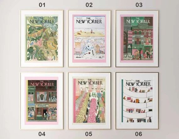 Read the full title
    The New Yorker Magazine Vintage Poster, The New Yorker Home Decor, Magazi... | Etsy (US)